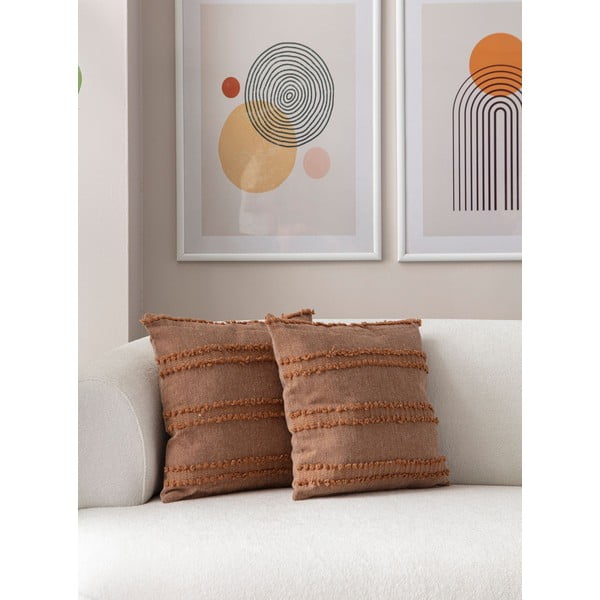 Povlaky na polštáře v sadě 2 ks 43x43 cm Tuffet – Mioli Decor-image-3