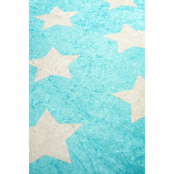 Modrý dětský protiskluzový koberec Chilai Universe, 140 x 190-image-3