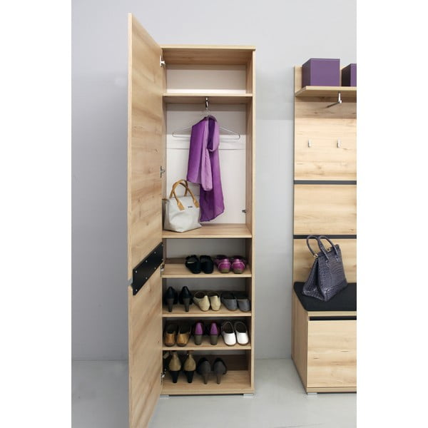 Šatní skříň v dekoru buku 54x200 cm Lissabon - Germania-image-2