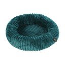 Tmavě zelený pelíšek pro psa ø 70 cm Dog Fantasy Stripe – Plaček Pet Products