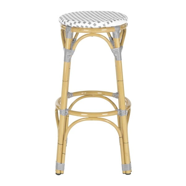 Barová židle Kiara Grey/White
