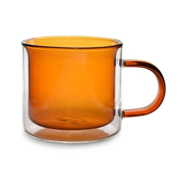 Jantarové skleněné hrnky v sadě 2 ks 270 ml Liv – ONA