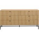 Komoda v dekoru dubu v přírodní barvě 158x80x40 cm Albany  – Actona