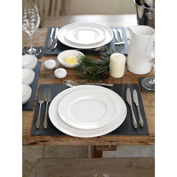 Bílý porcelánový talíř Mikasa Ridget, ø 29 cm-image-4