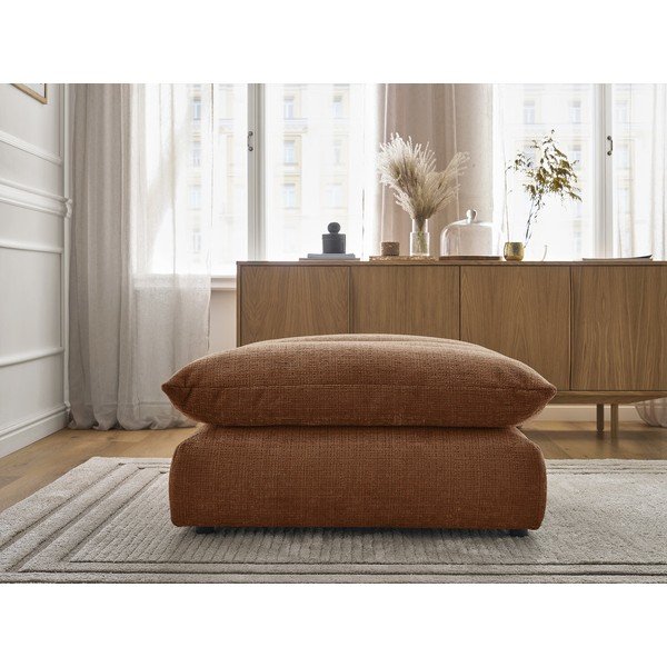 Oranžová žinylková podnožka Neil – Bobochic Paris-image-4