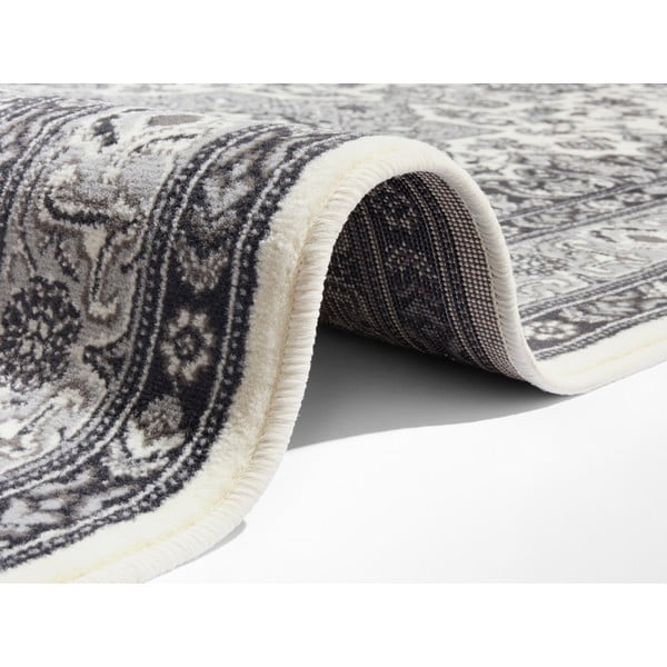 Krémově-šedý běhoun Nouristan Parun Tabriz, 80 x 250 cm-image-1