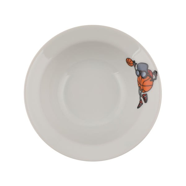 5dílný dětský porcelánový jídelní set Kütahya Porselen Basketball-image-3