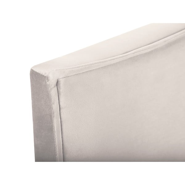 Béžové čelo postele 200x120 cm Natalia – Milo Casa-image-4