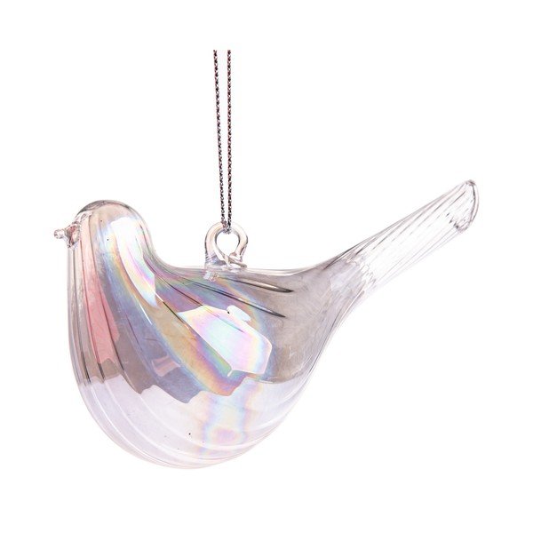 Skleněná vánoční ozdoba 6 cm Bird – Dakls