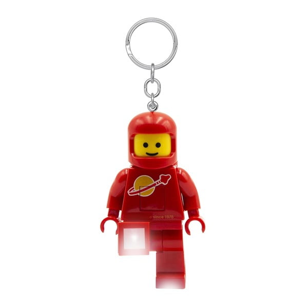 Červená klíčenka se svítilnou Spaceman – LEGO®-image-2
