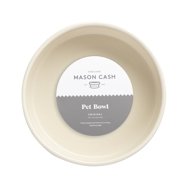 Krémově bílá miska pro psy Mason Cash, ø 20 cm-image-1