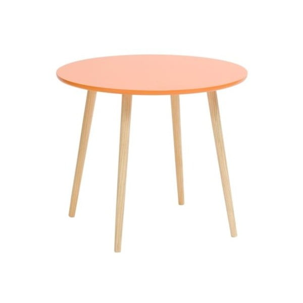 Oranžový příruční stolek Mauro Ferretti Da Caffe