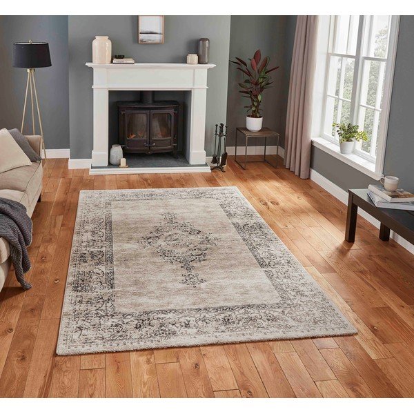 Krémový koberec 120x170 cm Milano – Think Rugs-image-1