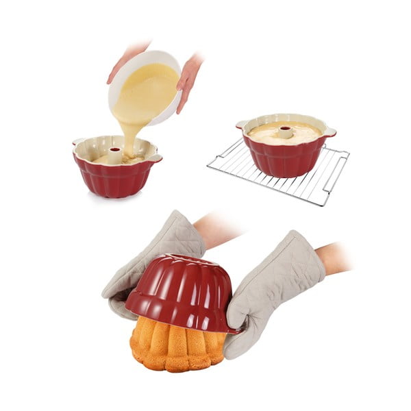 Keramická forma na pečení bábovky Delicia – Tescoma-image-4