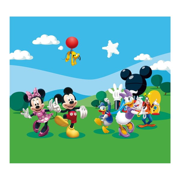 Foto závěs AG Design Mickey Mouse, 160 x 180 cm