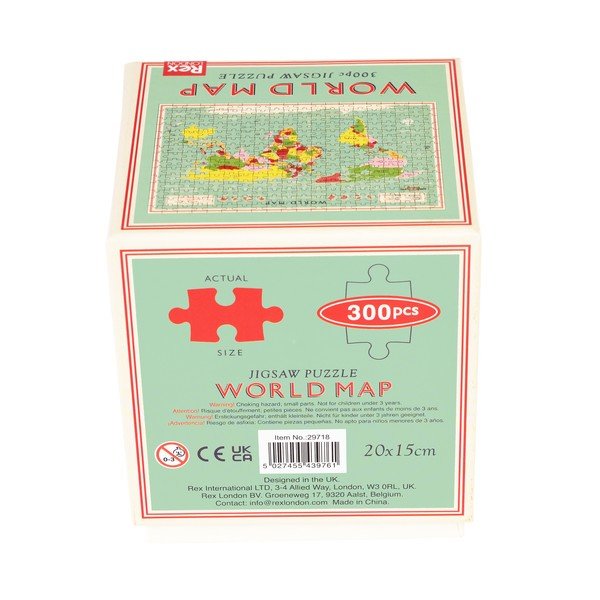 Dětské puzzle Rex London World Map-image-1