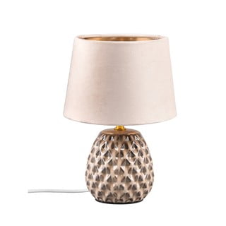Béžová stolní lampa (výška 27 cm) Ariana – Trio