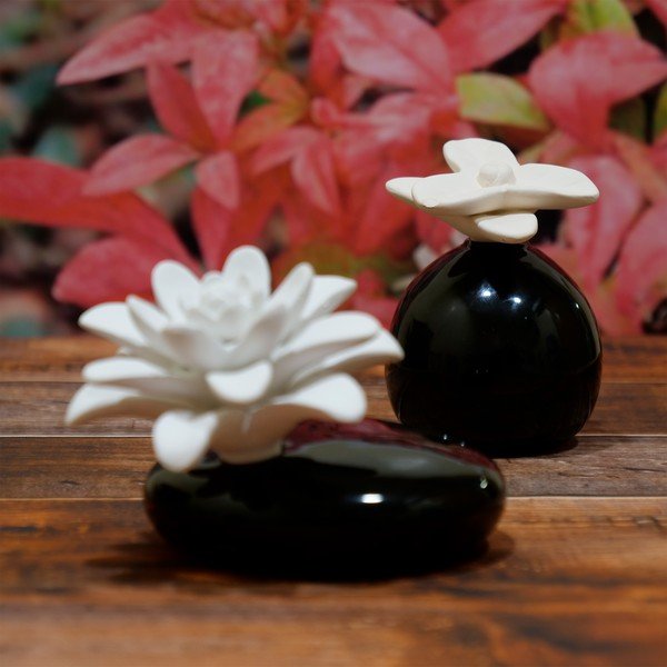 Bílý keramický difuzér s vůní vanilky Boles d´olor-image-4