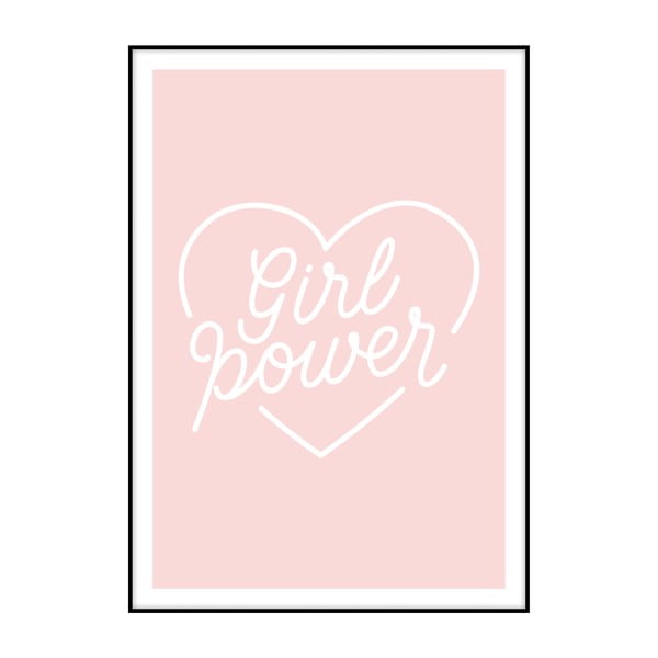 Plakát Imagioo Girl Power, 40 x 30 cm