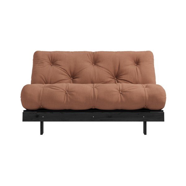 Oranžovohnědá rozkládací pohovka 140 cm Roots - Karup Design-image-3