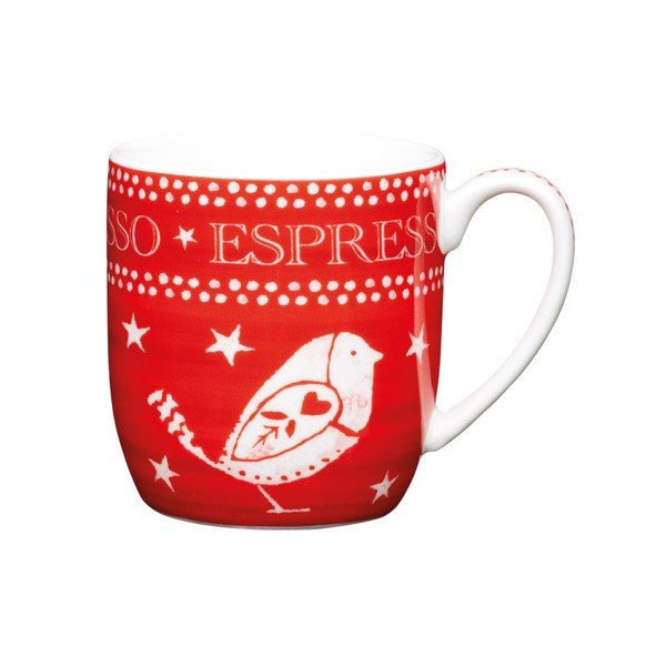 Sada čtyř hrnků na espresso Kitchen Craft Robin-image-1