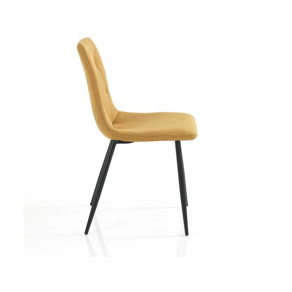 Okrově žluté jídelní židle v sadě 2 ks Mesh – Tomasucci-image-2