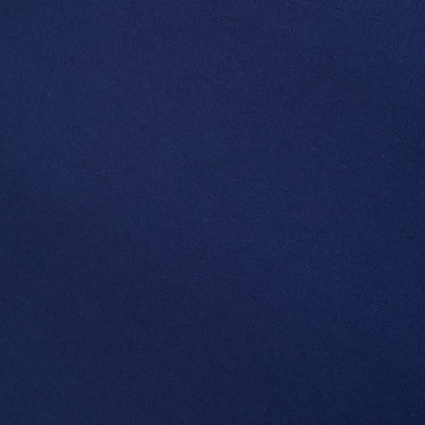 Tmavě modré napínací prostěradlo z bavlněného perkálu 90x190 cm Cotton Percale – Bianca-image-4