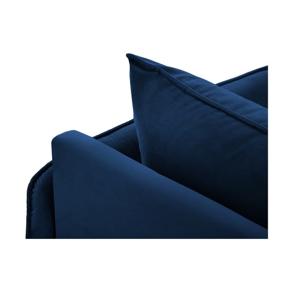 Modrá sametová lenoška (pravý roh) Vienna – Cosmopolitan Design-image-4