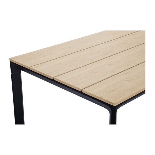 Set 4 černých jídelních židlí Kai a přírodního stolu Thor – Bonami Essentials-image-4