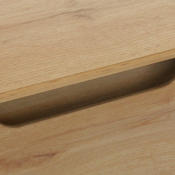 Výklopný botník v dekoru dubu v přírodní barvě Ezra – Støraa-image-1