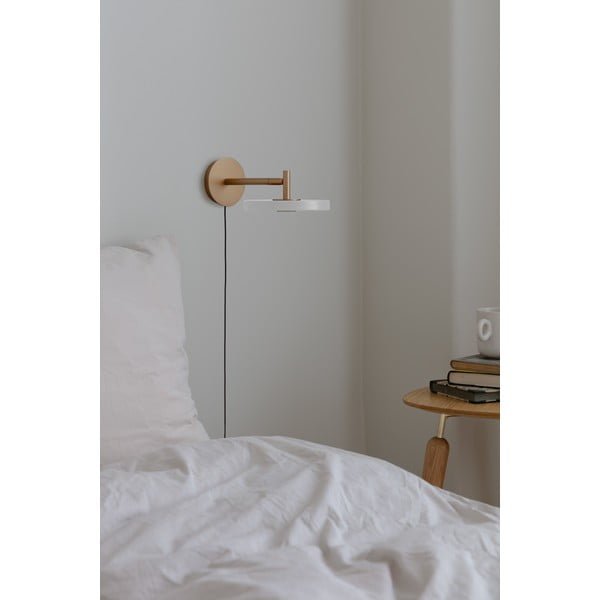 Krémové LED stmívatelné nástěnné svítidlo ø 15 cm Asteria Wall Short – UMAGE-image-1