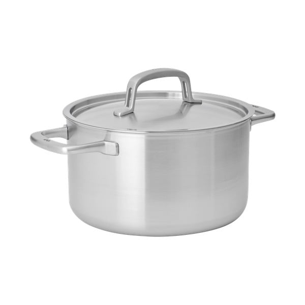 Nerezový kastrol s pokličkou na indukci 5,5 l Lucca 3.0 – FABINI