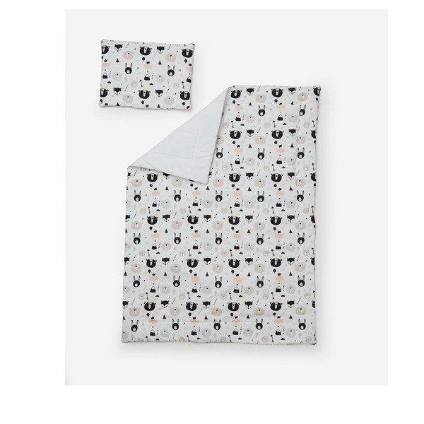 Set dětské peřinky s polštářem Pinio Bears, 100 x 135 cm