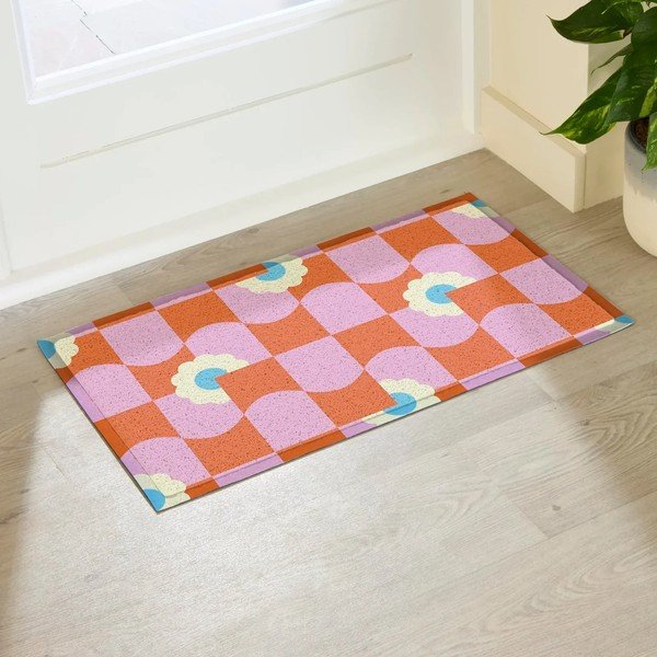 Rohožka z recyklovaného plastu 40x70 cm Elizabeth Olwen  – Artsy Doormats-image-1