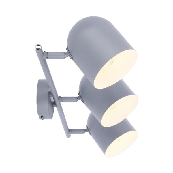 Světle modré stropní svítidlo s kovovým stínidlem 55x10 cm Azuro – Candellux Lighting-image-4