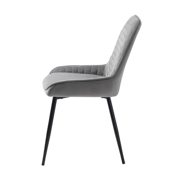 Šedá jídelní židle Milton – Unique Furniture-image-3
