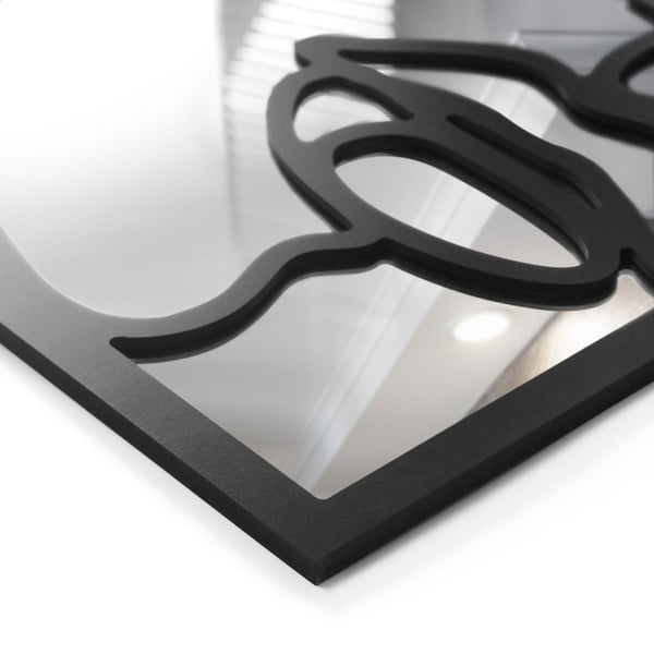 Nástěnné zrcadlo 50x50 cm Rosa – Styler-image-4