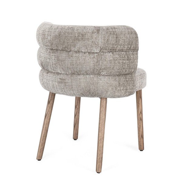 Šedá čalouněná jídelní židle Ilma – Bizzotto-image-3