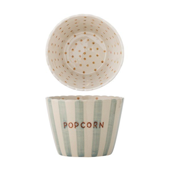 Světle zelená/krémová keramická servírovací miska 1,9 l Chip – Bloomingville-image-4