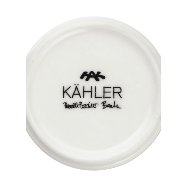 Porcelánový svícen ve zlaté barvě Kähler Design Nobili, výška 19 cm-image-4