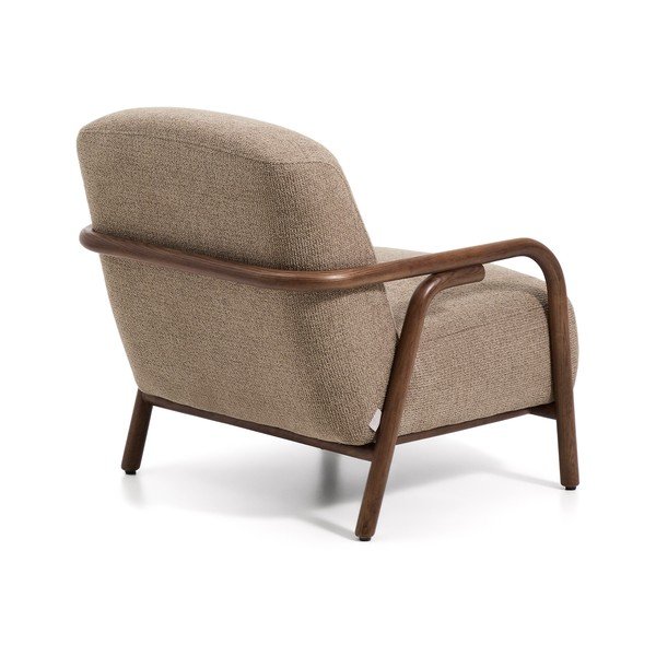 Taupe žinylkové křeslo Sylo – Kave Home-image-4