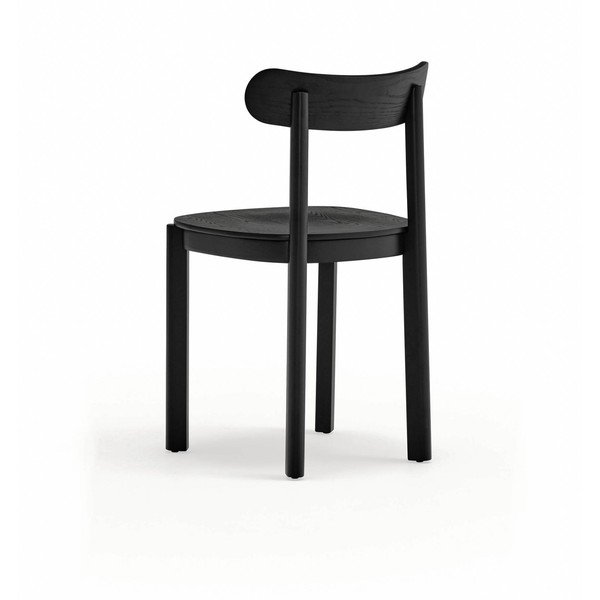 Černá jídelní židle v dekoru jasanu Nara – Teulat-image-4