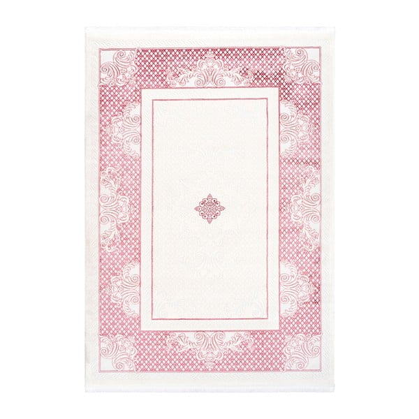 Růžový koberec Kayoom Shermin, 80 x 150 cm