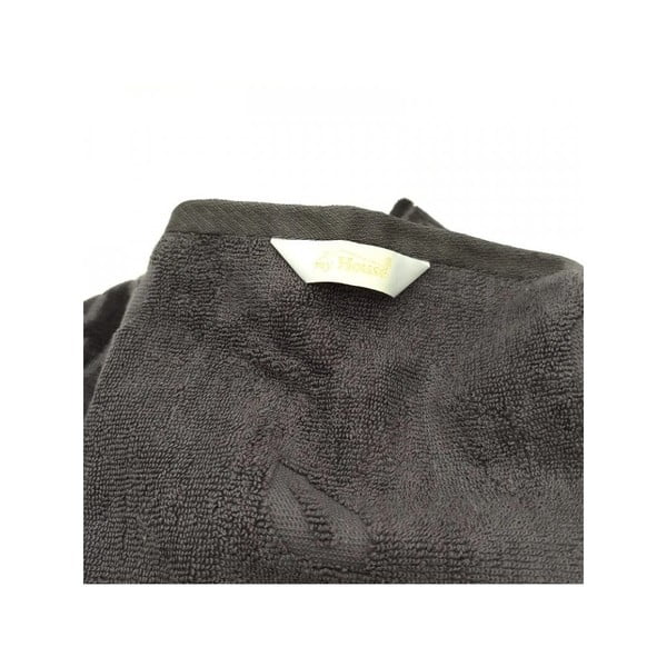 Tmavě šedá bavlněná osuška 70x140 cm Skyline – JAHU collections-image-2