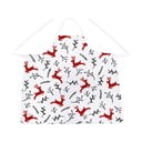 Bavlněná zástěra s vánočním motivem Butter Kings They Are Flying