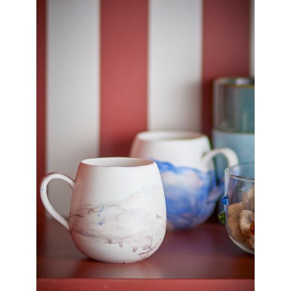 Krémové hrnky v sadě 4 ks z kameniny 250 ml Lyre – Bloomingville-image-3