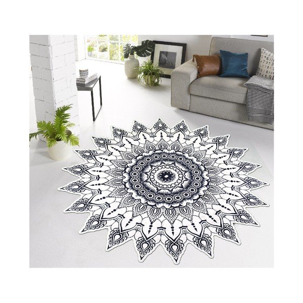 Koberec Vitaus Lusno, ⌀ 80 cm-image-1