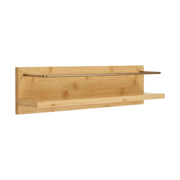 Bambusová police v přírodní barvě 45 cm Ember – House Nordic