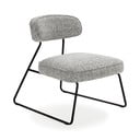 Černobílé křeslo Elon – Marckeric