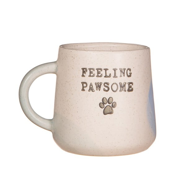 Béžový keramický hrnek 350 ml Pawsome Parent – Sass & Belle-image-1